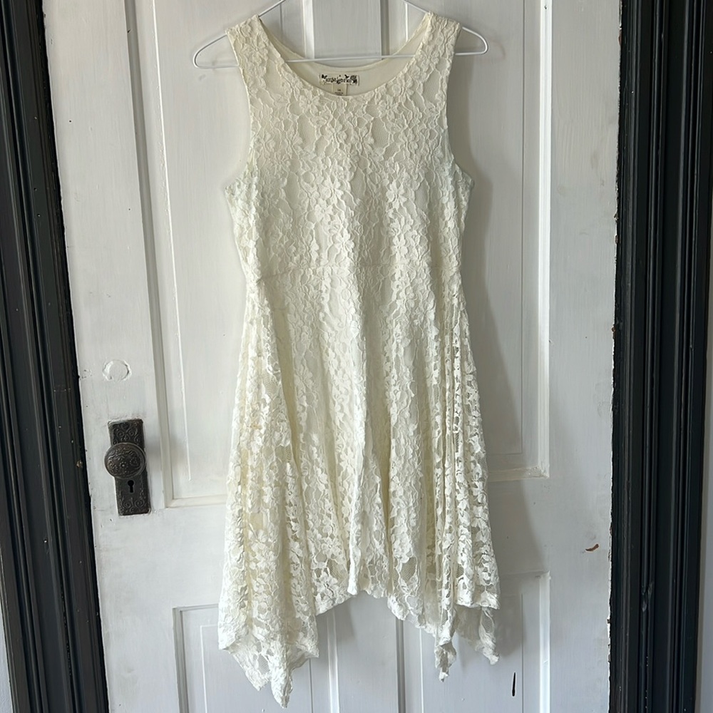 White dress